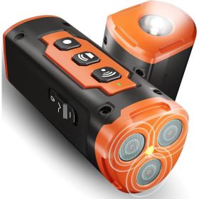 Dog Bark Deterrent Device Stops Bad Behavior, Professional Dog Training Tool, Anti Bark Device For Dogs,   Emitters 50ft Range For Dog Training, (Option: Orange)